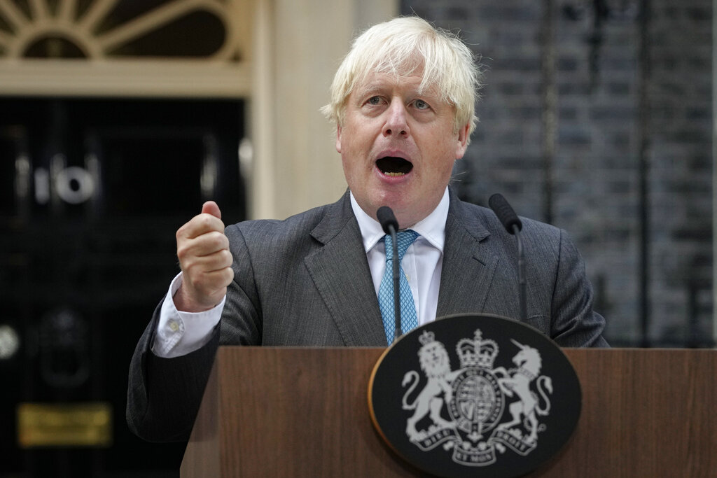 UK politics boris johnson